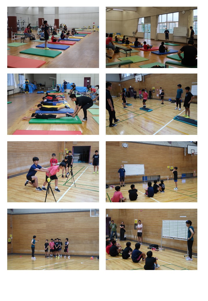 R6.7.27　公開講座 「少年少女のための運動能力向上教室」を開催いたしました