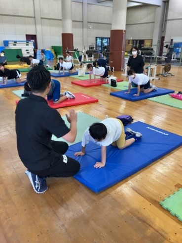 R7.08.02 公開講座「少年少女のための運動能力向上教室」を開催いたしました