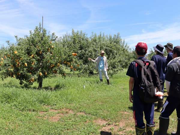 大学農場で体験する食と農と生物学門